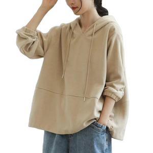 Ropa Casual de Calle de Alta Gama, 100% Algodón, Estampado Liso, Transpirable, para Varias Temporadas, Primavera, Otoño, Invierno, Color Sólido - Product Image 1