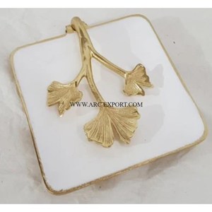 ที่ใส่กระดาษทิชชูบนโต๊ะชุบทองโลหะที่ใส่กระดาษทิชชู่แบบดูทันสมัย - Product Image 5