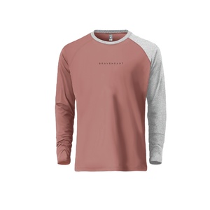 Camiseta de manga larga de gran tamaño vintage personalizada para hombre Diseño de algodón liso con estilo vintage para uso diario Ocasiones especiales - Product Image 3