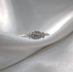 925 Sterling Silver <b>Fine</b> <b>Ring</b> with Cubic Zirconia Super Lightweight for Anniversary - Product Image 2