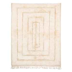 Baujad-alfombras de boucherouite auténticas, hechas en Marruecos con textiles reciclados, para dormitorio - Product Image 1