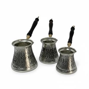 Ensemble de cafetières turques classiques en cuivre triple couche sablé, pour le thé et les boissons, pour une utilisation en cuisine - Product Image 6