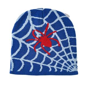 บีนนี่พิมพ์ซับลิเมชันเหมาะสำหรับใส่ให้ความอบอุ่นในฤดูหนาวหมวกบีนนี่ผ้าแจ็คการ์ดแบบสั่งทำ - Product Image 3