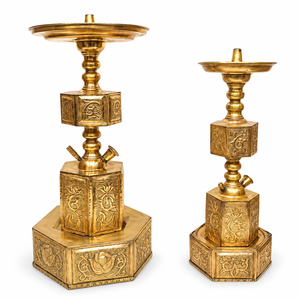 Cachimba Egipcia de Latón Hecha a Mano de Primera Calidad – Diseño Tradicional Único para Mesa - Product Image 1