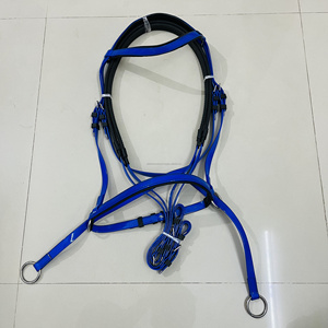 El último diseño de bridas sin bridas de nuestra colección de bridas exclusivas ecuestres esenciales de PVC lavables BITLESS - Product Image 1