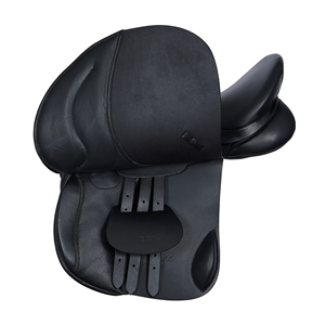 Selle de saut pour chevaux tout usage pour le sport équestre Selle de cheval anglaise en cuir de qualité avec arbre en bois Selle occidentale - Product Image 4