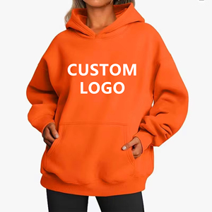 Sweat-shirt à capuche oversize en molleton 100% coton pour femmes Elite Craft Industry, manches tombantes, tricot épais de haute qualité - Product Image 1