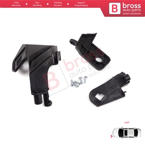 BHL501 Headlight Holder Mount Repair Bracket Tab Set Left Side for Doblo MK2 263 2010-2014 Pre-Facelift 51810672 - Product Image 2