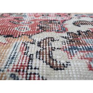 Tapis en laine noué à la main de grande taille, motif médaillon rouge et orange, pour salon, couloir rectangulaire - Pae-2287 - Product Image 3