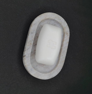 Jabonera de Mármol para Baño, Elegante Jabonera de Piedra de Mármol, Precio Accesible - Product Image 3