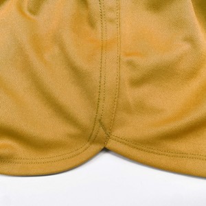 กางเกงขาสั้นสำหรับออกกำลังกายผ้าคอตตอน100% เป็นมิตรกับสิ่งแวดล้อมสำหรับยิมกีฬาเพาะกายออกแบบได้ตามต้องการ - Product Image 5