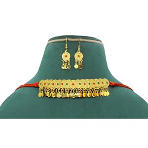 Martasha diseñador islámico Ramadán especial dorado UAE joyería especial Dubai joyería collar pendiente conjunto - Product Image 1