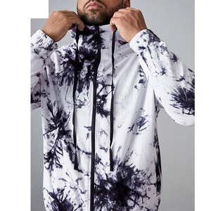 Survêtements d'échauffement deux pièces avec logo personnalisé pour hommes Combinaison d'entraînement de jogging d'hiver respirante grande taille coupe-vent - Product Image 6