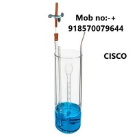 Appareil de laboratoire CISCO Charles Law modèle 1693 en verre, équipement éducatif pour les expériences de physique, groupe d'âge 12 ans et plus