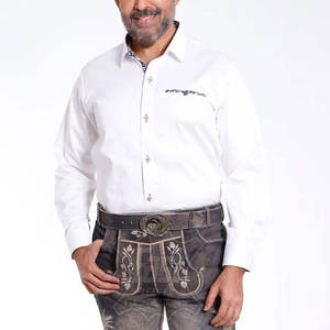 Pantalones Cortos Bávaros Lederhosen Hechos a Medida, de Alta Calidad, Tradicionales para el Oktoberfest, Talla Adulto - Product Image 2