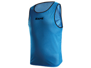 Chaleco con pechera de entrenamiento de fútbol de malla de una sola pieza Pinnie transpirable ligero para práctica de fútbol chaleco deportivo impreso personalizado - Product Image 6