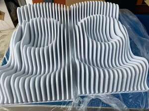 Sistema de Sonido para <span class=keywords><strong>Techo</strong></span> Suspendido, Panel Acústico de Fibra de Poliéster de 12 mm para Aislamiento Acústico, Deflector de <span class=keywords><strong>Techo</strong></span> - Product Image 5