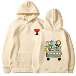 Usine en gros 320gsm lourd tissu noir 100% coton personnalisé sweat à capuche zippé strass transfert Logo anti-rétrécissement pour hommes - Product Image 5