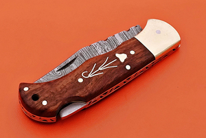 มีดทำครัวเหล็กกล้าคาร์บอนสูงด้ามไม้ - Product Image 5