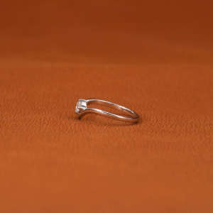 Round Cut Custom 18KT Solid Gold Engagement <b>Ring</b> Lab Grown Diamond Gold Plated and Certified <b>Ring</b> With New Classic Trendy Style - Product Image 2