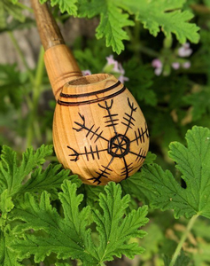 Pipe à tabac classique en bois laqué, faite à la main, avec embout lisse, pour fumer traditionnellement - Product Image 2