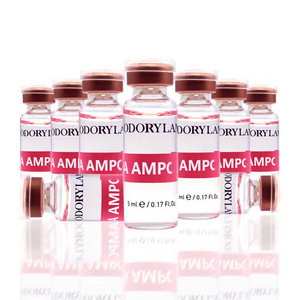 Ampollas de <span class=keywords><strong>Ácido</strong></span> <span class=keywords><strong>Hialurónico</strong></span> Micromolecular de Efecto Rápido, 5 ml * 10 Viales, Hidratante para la Piel, Antiarrugas - Product Image 3