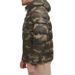 Chaqueta de Invierno para Hombre de Alta Calidad, con Capucha, Resistente al Viento, Informal, con Logotipo en el Frente - Product Image 4