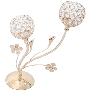 Bougeoir en cristal de haute qualité pour la décoration de la maison décoration de bureau décoration de mariage - Product Image 5