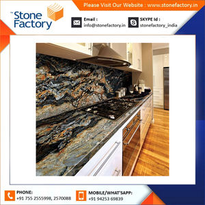 2024 Offre Spéciale noir galaxie granit indien or sable naturel granit pierre dalle granit éviers de cuisine à prix réduit - Product Image 2