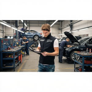 Gilet noir Gedore GAM, produit en caoutchouc pour l'automobile - Product Image 3