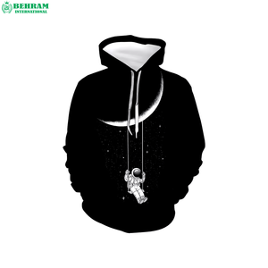 Survêtement d'hiver unisexe Behram International 2026 : Sweat à capuche et pantalon de survêtement écologiques, épais, personnalisables avec logo - Product Image 5