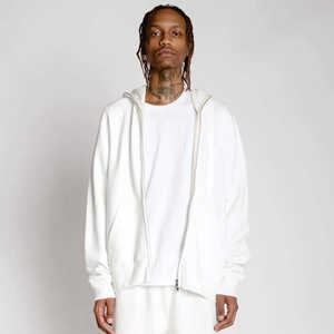 <b>Men's</b> <b>Purple</b> Embroidered Full Face <b>Hoodie</b> Custom Brand Logo Streetwear Hip Hop Style Autumn XS Zippered Fabric Designer Print - Product Image 1