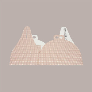 Boîte à dragées Peach Dove avec petits compartiments de rangement 335x235 H90mm, lot de 10 boîtes en papier pour accessoires - Product Image 2