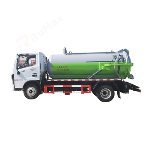 Autocisterna Dongfeng Usata per Depurazione Acque Reflue e Fosse Settiche, Servizio di Pulizia Industriale 4X2 Personalizzato per Sanificazione - Product Image 3