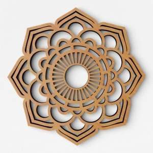 Sous-verre personnalisé en pierre carrée Mdf avec panneau dur de sublimation 3.75 écologique moderne avec sous-verre arrière en liège - Product Image 1