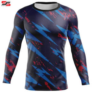 Personnalisé OEM ODM MMA Rash Guard BJJ Shorts Set Kids Fight Training Grappling Wear Jiu Jitsu Gi Trunks Outfit Set - Product Image 6