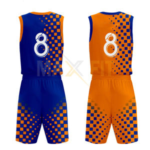 Camiseta de baloncesto profesional personalizada de MAXFIT ENTERPRISES, el mejor uniforme de sublimación, opción de talla grande, último diseño - Product Image 2