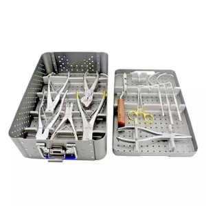 Juego de Instrumentos Quirúrgicos Ortopédicos de Acero Inoxidable, Kit de Herramientas de Alambre de Kirschner, Fijación Ósea de Grado Quirúrgico de Alta Calidad - Product Image 1