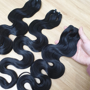 ผมต่อ100% เป็นลอนแบบไม่ผ่านกระบวนการผมจริงไม่ผ่านกระบวนการผมมนุษย์ไม่ผ่านกระบวนการผมแบบนั้นมีสีต่างกันให้เลือก - Product Image 1