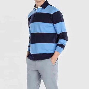 2025 nueva camiseta de Rugby de manga larga para hombre de alta calidad, cómoda y con logotipo personalizado para Polos de Rugby Unisex - Product Image 6