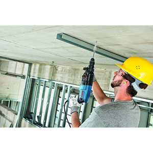 Martillo Rotatorio Eléctrico Industrial de 830W y 2.7J con Sistema de Cambio Rápido SDS-Plus Plus, Estuche de Transporte y Tope de Profundidad, Alimentado por Batería - Product Image 3