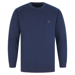 100% High Quality Autumn Winter Men's Casual <b>Sweatshirt</b> for <b>Navy</b> Plain Cotton Breathable Knitted Hoodies Digital Printing - Product Image 1