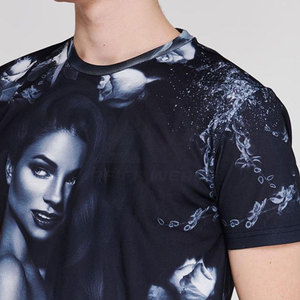 เสื้อยืดผู้ชายคอกลมแขนสั้นทรงปกติ คุณภาพสูง ปี 2024 เนื้อผ้าระบายอากาศ แห้งเร็ว สวมใส่สบาย  สามารถปรับแต่งสี โลโก้ และชื่อทีมได้ - Product Image 4