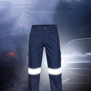 Ropa de trabajo de soldadura a prueba de calor para hombre de vaca Real, pantalones de soldadura de alta calidad, traje protector, llama de calor, recto, Hip Hop - Product Image 6