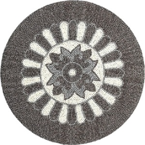 Xlusion Product Heart haped ade Lass Ed laclacemat ititchen itroduct ining able Mat ecorativo Mat For OME me estaurant - Product Image 6