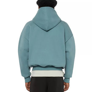 Sudaderas con cremallera para hombre de alta calidad, logotipo personalizado, fabricante OEM, sudaderas con cremallera de secado rápido de algodón para hombre - Product Image 4