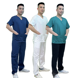 Venta al por mayor de Sao Mai, uniformes de rayón antipolvo, uniformes de enfermera de tela suave para mujeres y hombres, hospitales médicos antiarrugas - Product Image 1