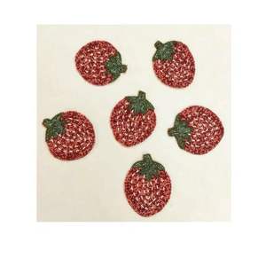 Posavasos con cuentas bordadas a mano de frutas, diseño para casa de campo, cocina, hogar, mesa de Hotel para bodas y fiestas - Product Image 2