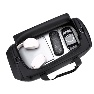 Wholesale 2025 Canvas <b>Big</b> Capacity Waterproof <b>Travel</b> Duffel <b>Bag</b> Shoes Compartment Exercise <b>Bag</b> Custom Logo Gym Weekend 30-40L - Product Image 6