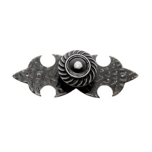 Pomolo in Ferro Battuto Art. 303 mm 30 con base - Product Image 1